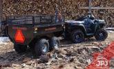 atv trailer fur Arbeits Quad