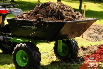 ATV trailer mit Plastikpritsche