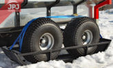 Satz Skier für atv trailer Arbeiter