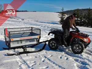 Ski für atv trailer Gärtner