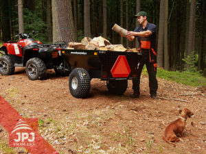 arbeits quad und atv trailer