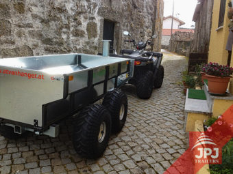 Polar Bear ATV Trailer Small Anhänger, Kippanhänger für Traktor, Quad  Anhänger
