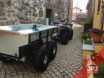 ATV Trailer Arbeiter und Arbeits Quad