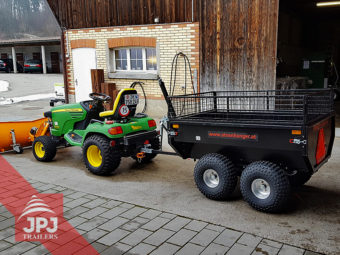 ATV Trailer Profi Gärtner und John Deere