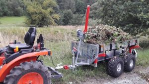 atv trailer und kleintraktor