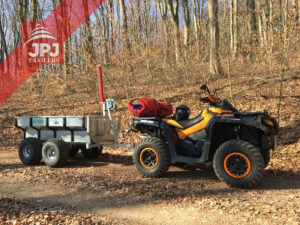 Quad Can Am und ATV Trailer Profi Arbeiter