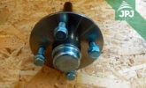 Radnabe JPJ250 unlackiert - Detail